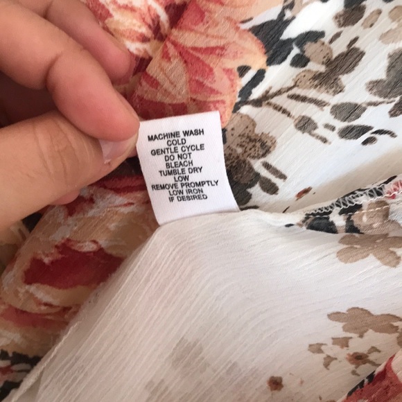 Miss Lili Sheer floral 3/4 Jacket - Picture 4 of 7